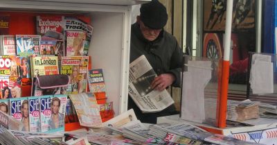 Miłośnika czytelnictwa, który włamał się do kiosku ruchu i skradł gazety -  chwilę po zdarzeniu zatrzymali szczecińscy policjanci
